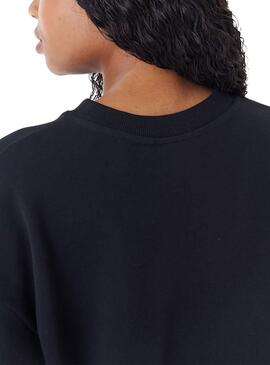 Sweat à capuche New Era Crop New York Yankees MLB Noir