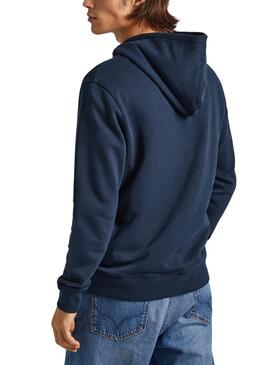 Sudadera Pepe Jeans Joe Hoodie Marine Homme