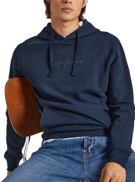 Sudadera Pepe Jeans Joe Hoodie Marine Homme