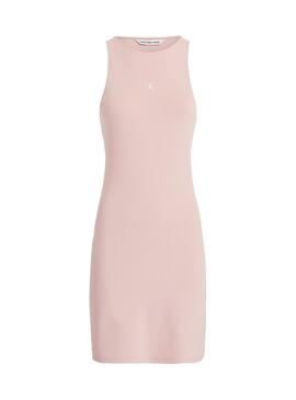 Robe Calvin Klein Racerback Milano Rose Femme