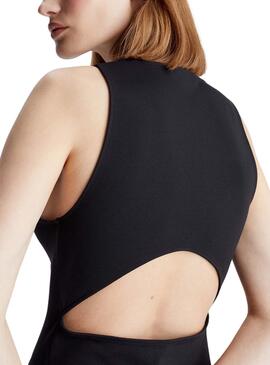 Robe Calvin Klein Racerback Milano Noir Femme