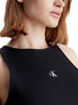 Top Calvin Klein Archival Milano Noir pour Femme