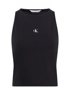 Top Calvin Klein Archival Milano Noir pour Femme