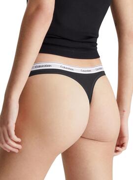 Tangas Calvin Klein Basic Noir pour Femme