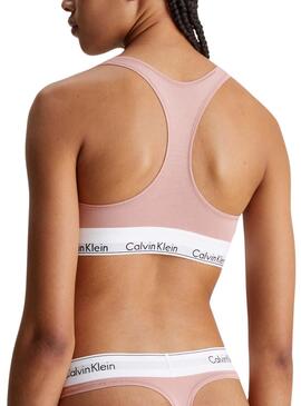 Soutien-gorge Calvin Klein Dued Rose pour femme