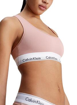 Soutien-gorge Calvin Klein Dued Rose pour femme