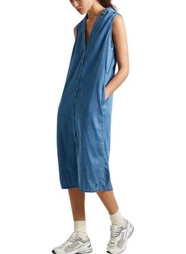 Robe Pepe Jeans Maggie Denim pour femme