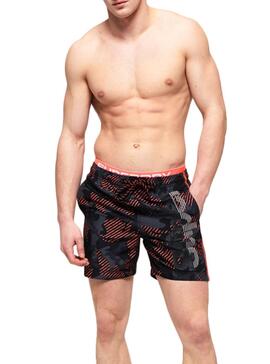 Maillot de bain Superdry State Volley Noir Homme