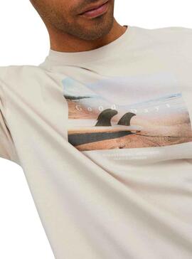 T-Shirt Jack & Jones Copenhagen Rayon de lune Homme