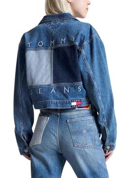 Veste Denim Tommy Hilfiger Claire Bleu Femme