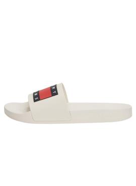 Flip flops Tommy Jeans Correctif Blanc pour Homme