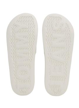 Flip flops Tommy Jeans Correctif Blanc pour Homme