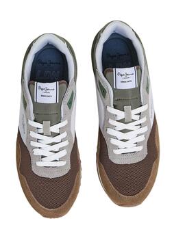 Chaussures Pepe Jeans London Urban Marron Homme