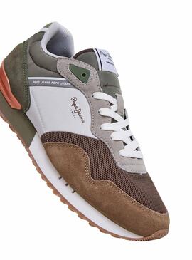 Chaussures Pepe Jeans London Urban Marron Homme