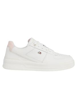 Chaussures Tommy Hilfiger Basket blanches pour femme.