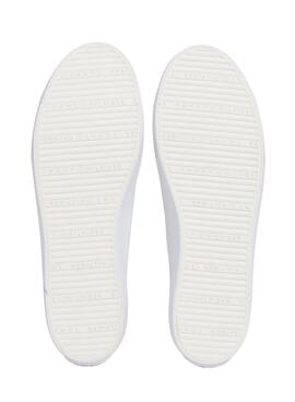 Sneakers Tommy Hilfiger Vulc Canvas Blanc Pour Femme