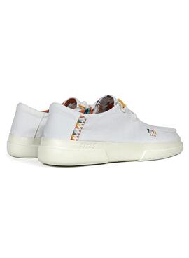 Chaussures Walkin Pitas Wayra Blanc pour Homme