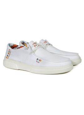 Chaussures Walkin Pitas Wayra Blanc pour Homme