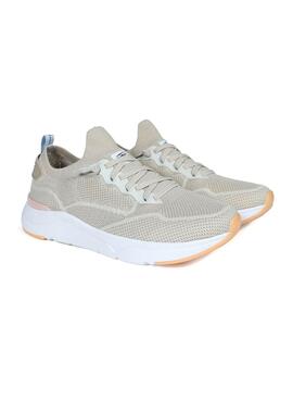 Chaussures Walkin Pitas Cue Beige pour femme