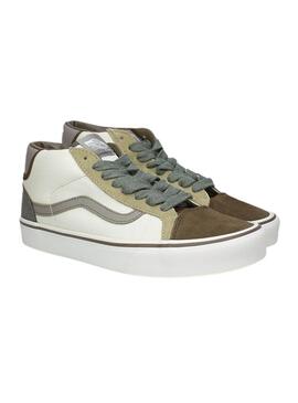 Chaussures Vans Mid Skool 37 Blanc pour Homme