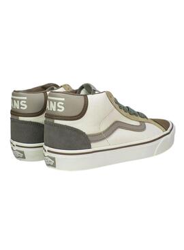 Chaussures Vans Mid Skool 37 Blanc pour Homme