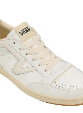 Chaussures Vans Lowland blanches pour hommes