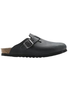 Les sabots Birkenstock Boston Noir pour femme