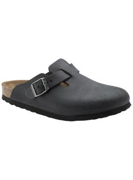 Les sabots Birkenstock Boston Noir pour femme