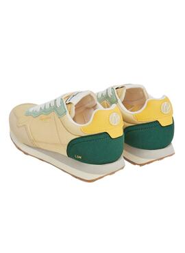 Chaussures Pepe Jeans Natch Basic Jaune Femme