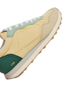 Chaussures Pepe Jeans Natch Basic Jaune Femme