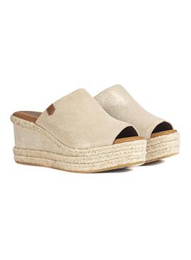 Mule Popa Sable Boréal Or pour Femme