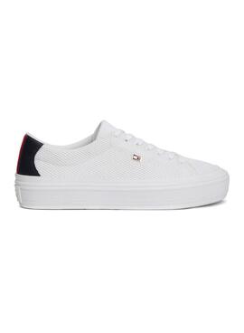 Sneakers Tommy Hilfiger Monotype Blanc Femme