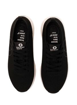 Chaussures Ecoalf Knit Noir pour Femme