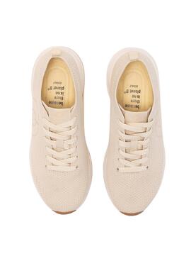Chaussures Ecoalf Knit Beige pour femmes