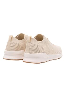 Chaussures Ecoalf Knit Beige pour femmes