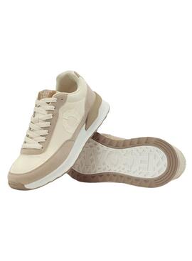 Zapatillas Ecoalf Conde Beige pour Femme