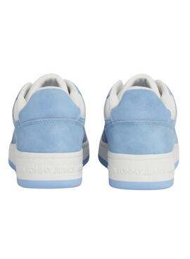 Sneakers Tommy Jeans Retro Washed Bleu Femme