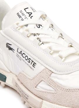 Chaussures Lacoste Elite Active Blanc Pour Homme