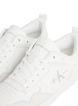 Chaussures Calvin Klein Basket Blanc Homme