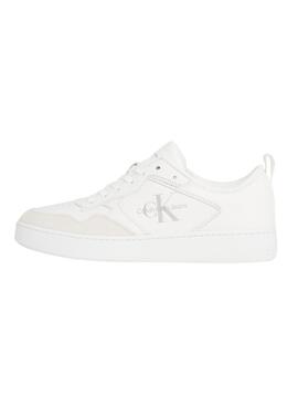 Chaussures Calvin Klein Basket Blanc Homme