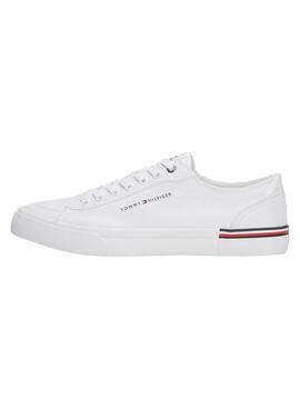 Chaussures Tommy Hilfiger Vulc Blanc pour Homme