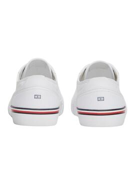 Chaussures Tommy Hilfiger Vulc Blanc pour Homme