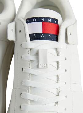 Les chaussures Tommy Jeans Brooklyn Blanc Homme.
