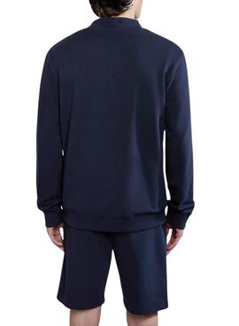 Sweatshirt Napapijri Balis Marine pour Homme