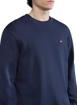 Sweatshirt Napapijri Balis Marine pour Homme