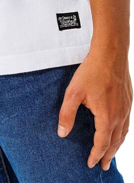 T-Shirt Levis Patin Blanc pour Homme