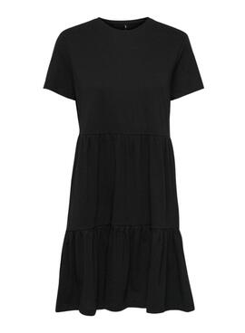 Robe Only May Peplum Noire pour Femme