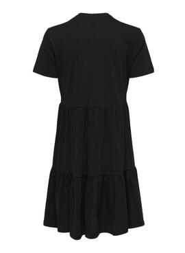 Robe Only May Peplum Noire pour Femme