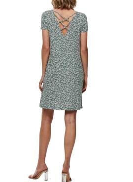 Robe Only Bera Back Lace Vert pour Femme