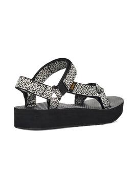 Sandales Teva Midform Noir Pour Femme